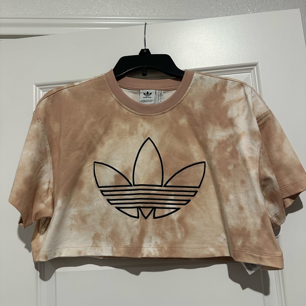 Adidas Tie-Dye Crop Top XS